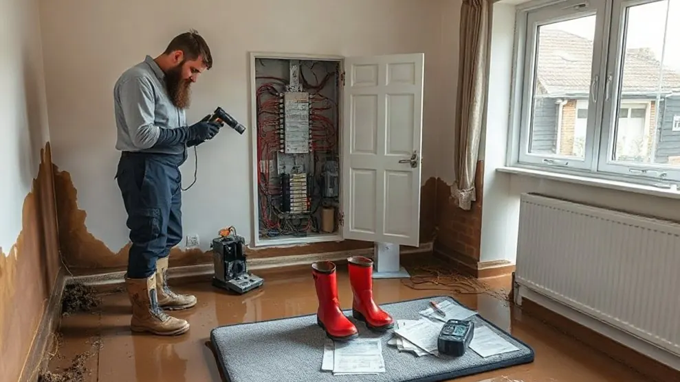 Flood-Damaged Electrics in Broadstairs